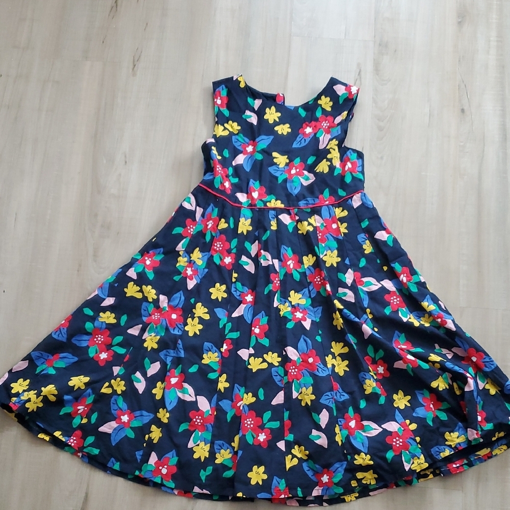 Floral Kids Dress - Multicolor